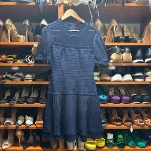 Beautiful dark blue Herve leger